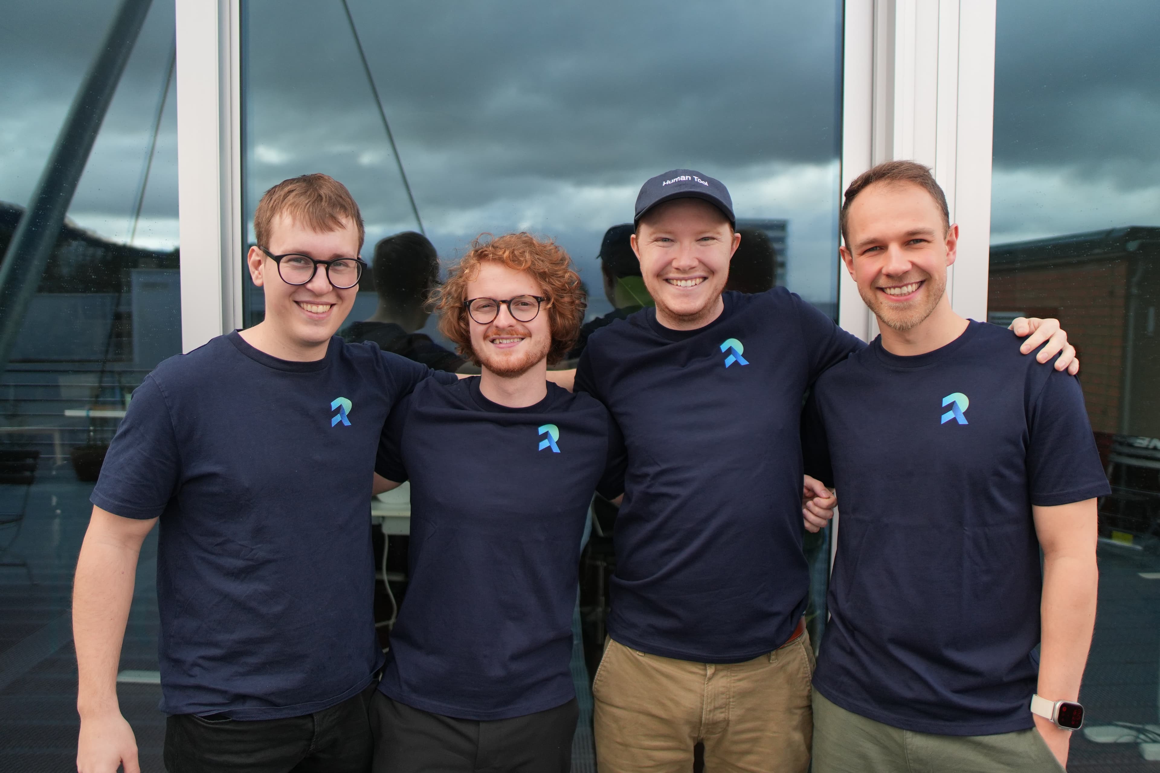Rapidata founders: Jason Corkill, Luca Strebel, Marian Kannwischer, and Mads Alber