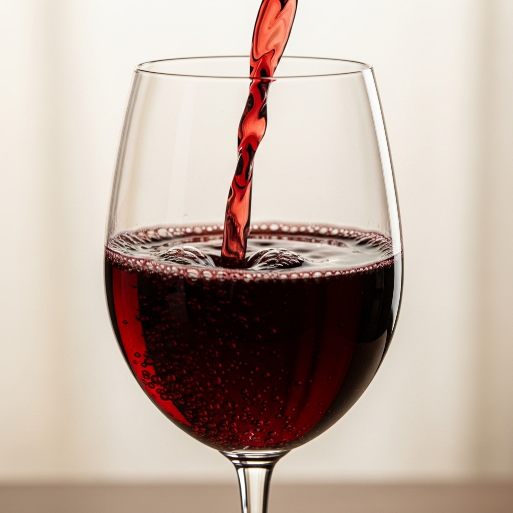 Full wine glass generated by Gemini